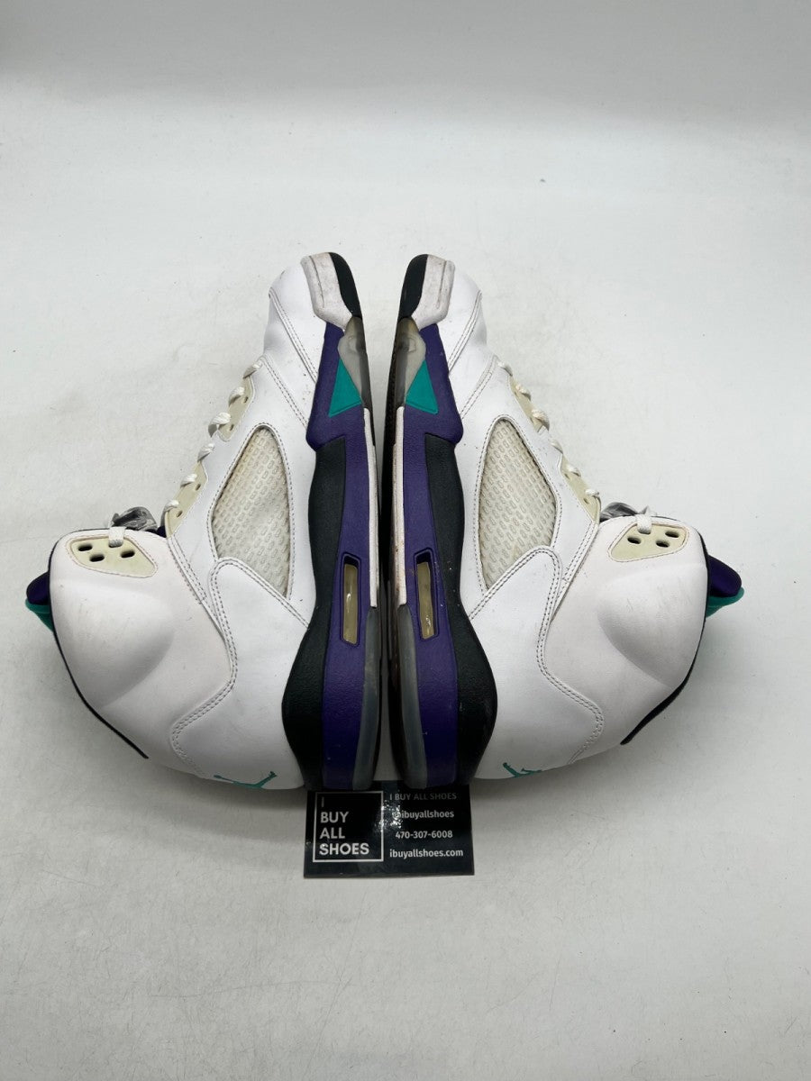 Jordan 5 Retro Grape (2013) 13 (Moderately Worn Pre-Owned) - Image 6