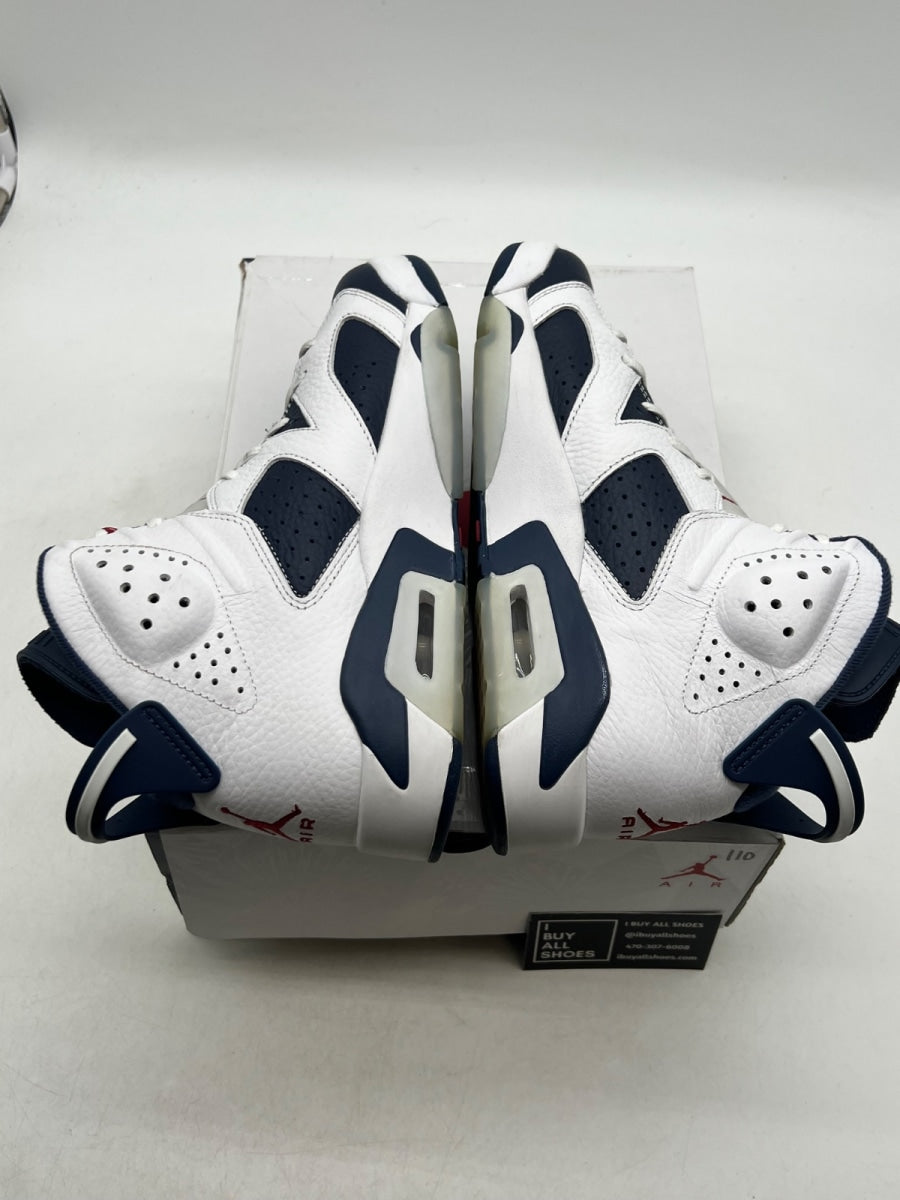 Jordan 6 Retro Olympic (2024) 9 (Lightly Worn Pre-Owned) - Image 8