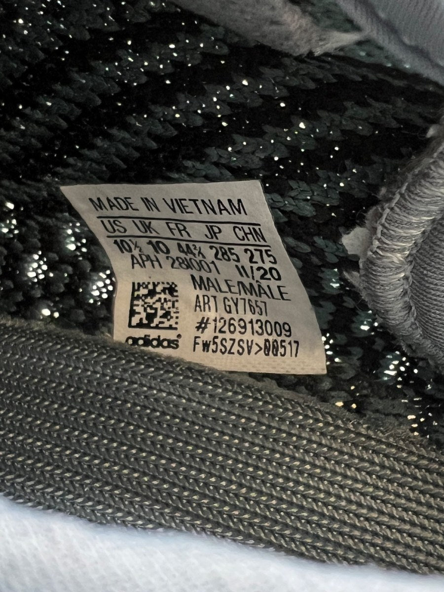 adidas Yeezy Boost 350 V2 Ash Blue 10.5 (Lightly Worn Pre-Owned)adidasAsh Blue/Ash Blue/Ash Blue - Image 7