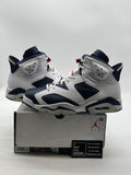 Jordan 6 Retro Olympic (2024) 9 (Lightly Worn Pre-Owned) - Image 1