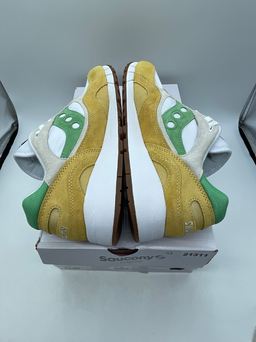 Saucony Shadow 6000 'White Green Mustard' 11 (Moderately Worn Pre-Owned) - Image 6