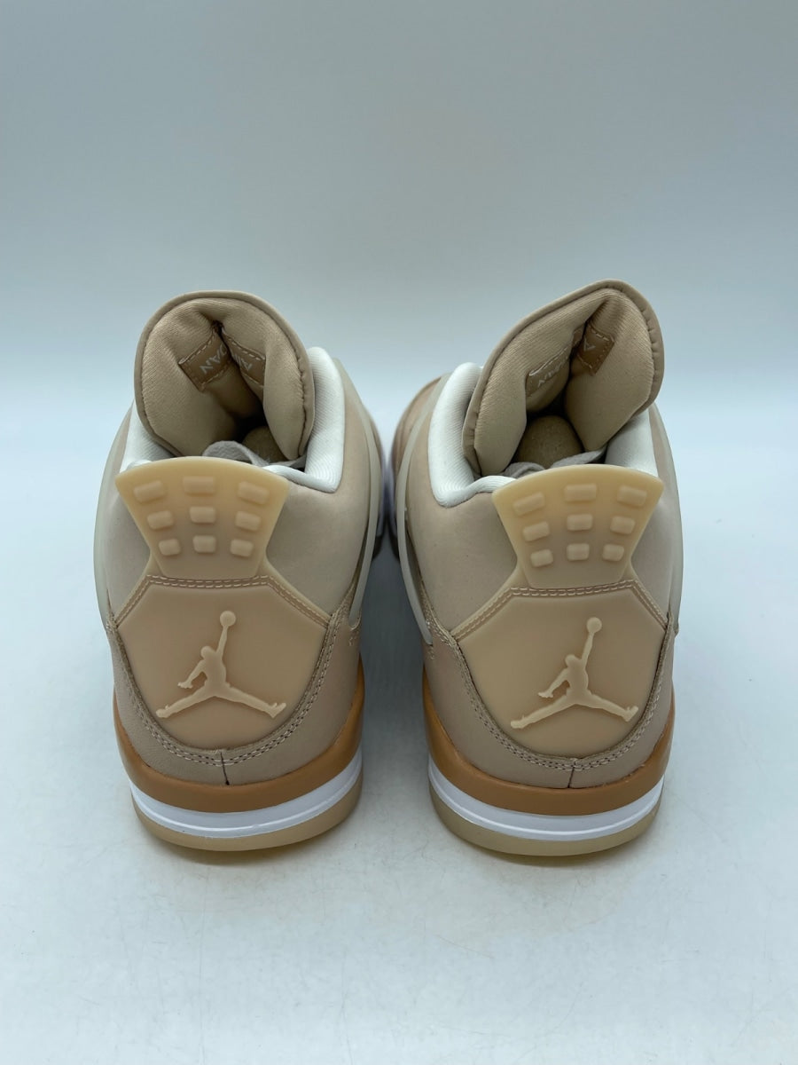 Jordan 4 Retro Shimmer (Women's) 11.5W (Moderately Worn Pre-Owned)JordanShimmer/Bronze Eclipse-Orange Quartz-Metallic Silver - Image 3