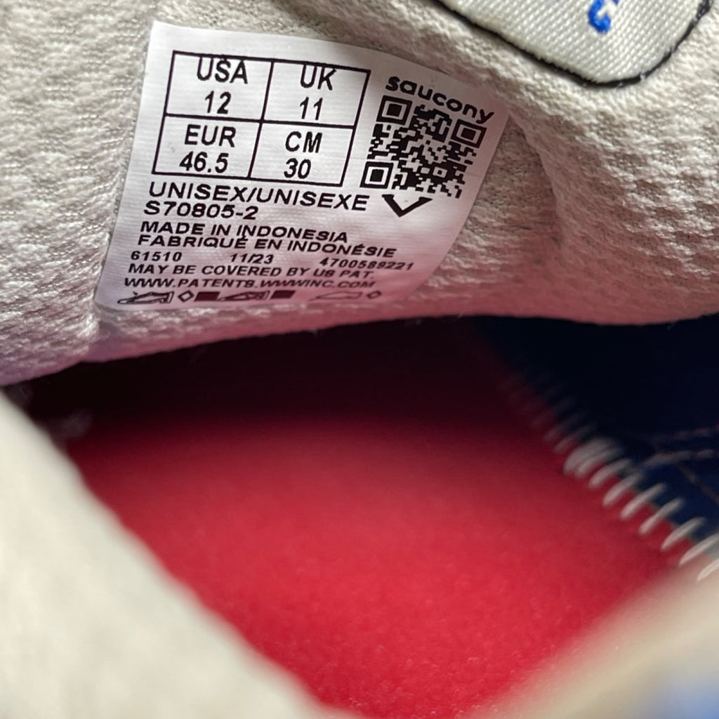 Saucony ProGrid Triumph 4 CS Grey Royal Rust (Size 12) - Image 6