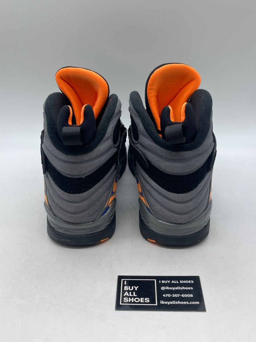 Jordan 8 Retro Phoenix Suns 12 (Heavily Worn Pre-Owned) - Image 3