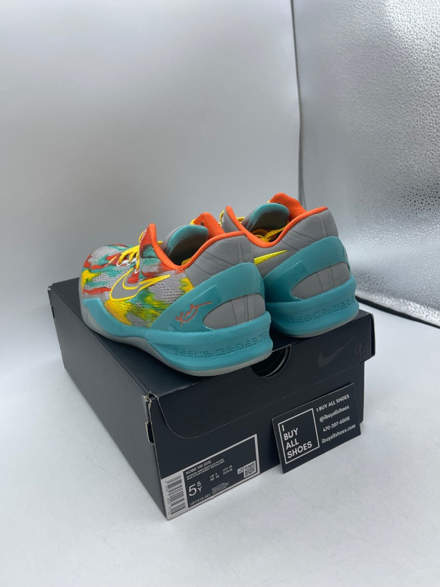 Nike Kobe 8 Protro Venice Beach (2024) (GS) 5.5Y (Moderately Worn Pre-Owned) - Image 4