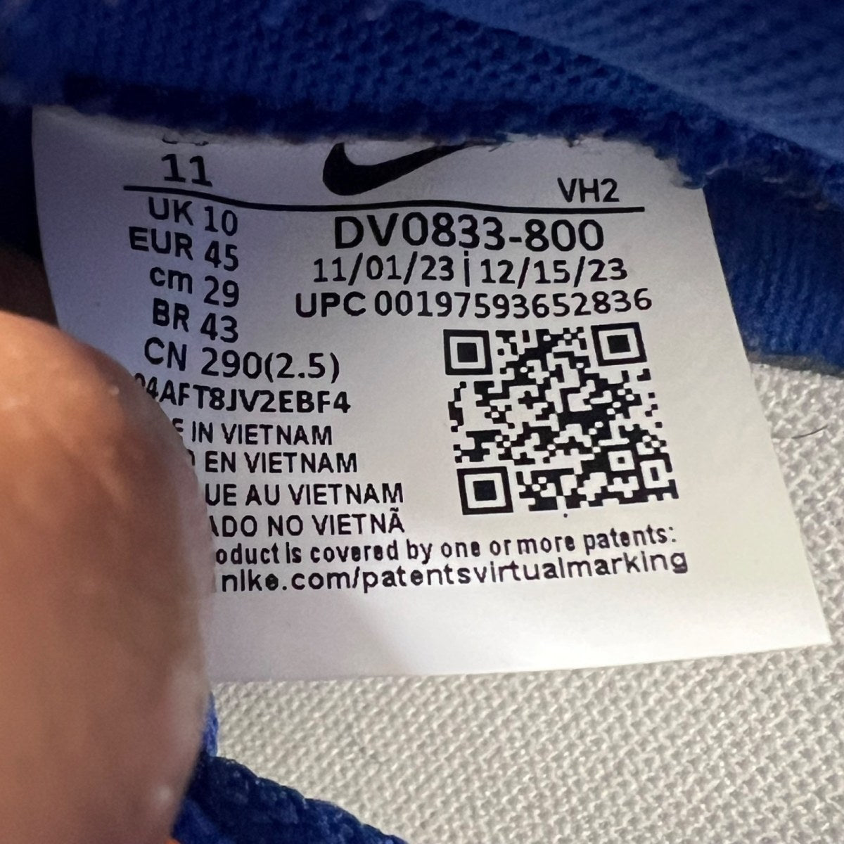 Nike Dunk Low Knicks (Size 11) - Image 7