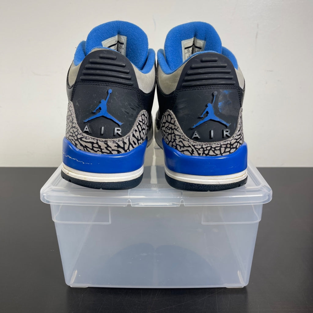 Jordan 3 Retro Sport Blue (Size 12) - Image 4