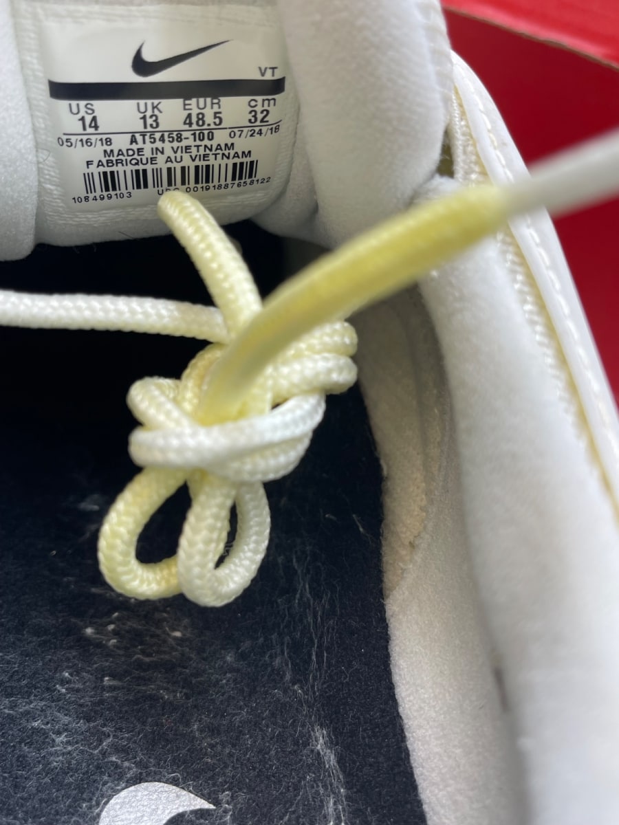 Nike Air Max 97 Silver White 14 (Moderately Worn Pre-Owned) - Image 8