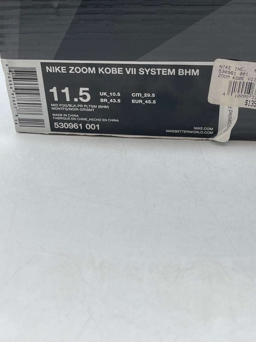 Nike Kobe 7 Black History Month 11.5 (Moderately Worn Pre-Owned) - Image 9