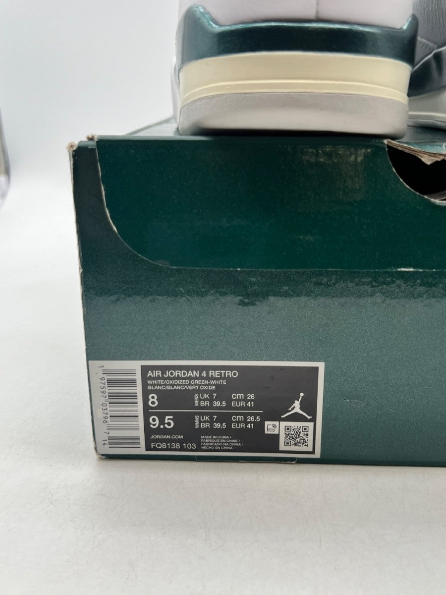 Jordan 4 Retro Oxidized Green (Size 8) - Image 4
