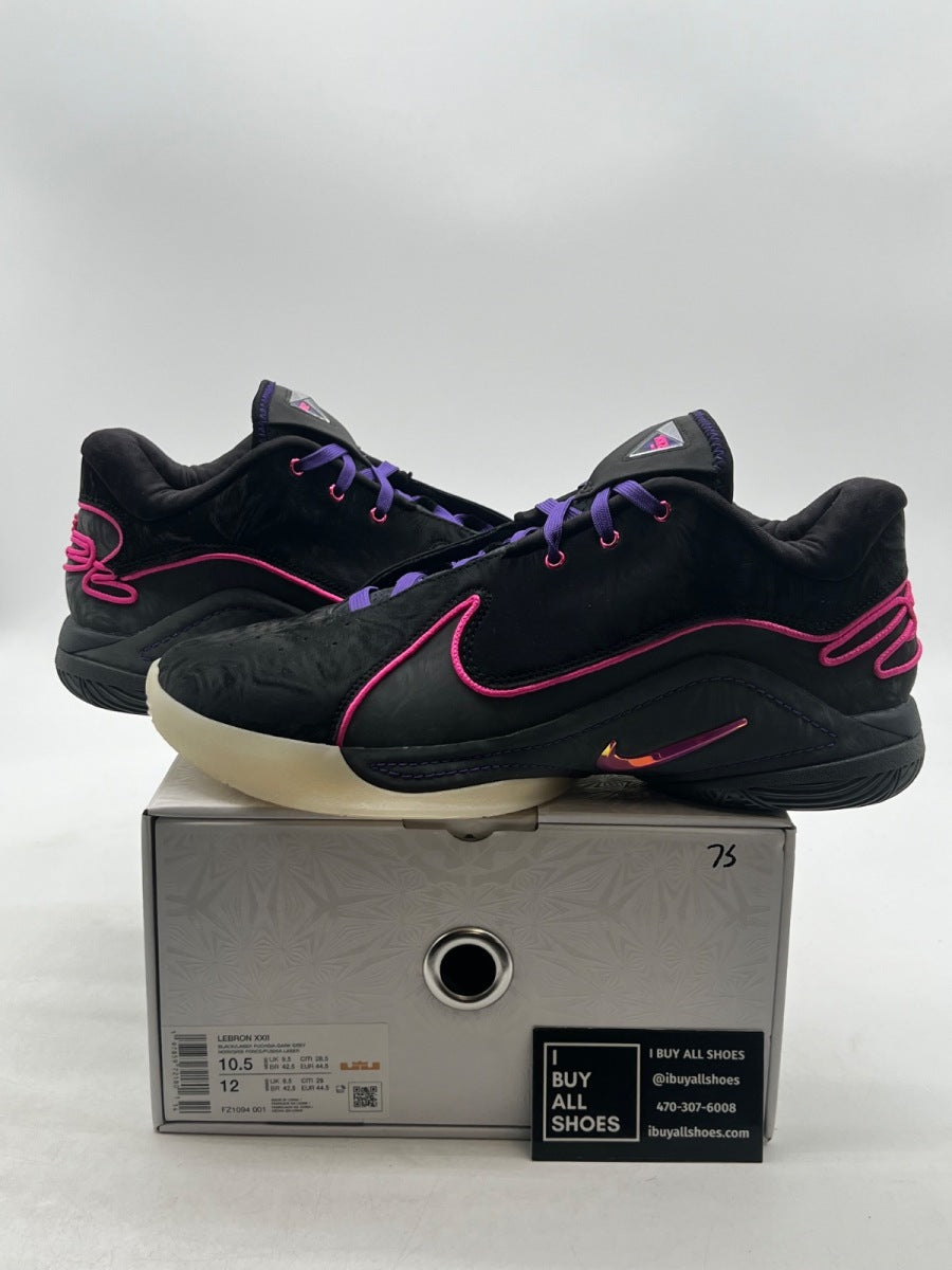 Nike LeBron 22 Blacklight 10.5 (Lightly Worn Pre-Owned) - Image 1