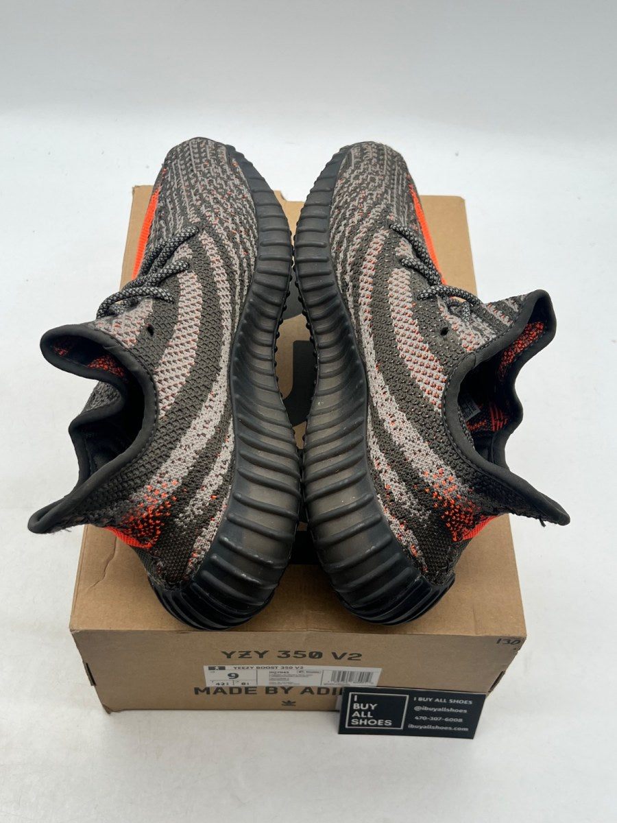 adidas Yeezy Boost 350 V2 Carbon Beluga 9 (Lightly Worn Pre-Owned) - Image 7