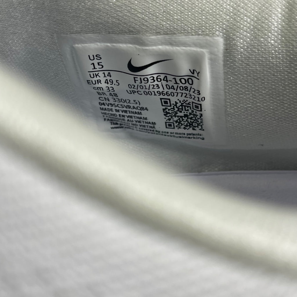 Nike Kobe 8 Protro Halo 15 (Moderately Worn Pre-Owned)NikeWhite/White-White - Image 6