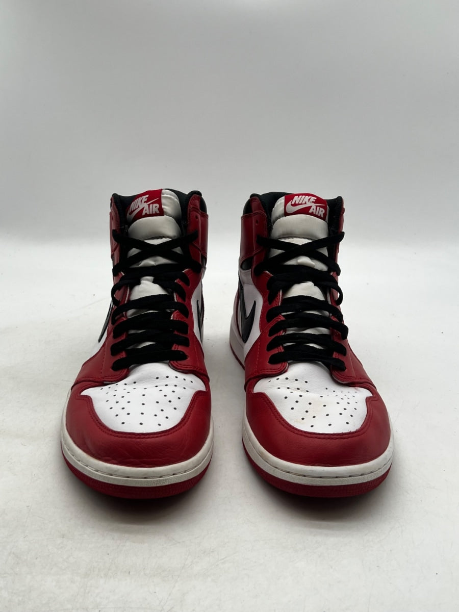 Jordan 1 Retro Chicago (2015) 13 (Moderately Worn Pre-Owned)JordanWhite/Varsity Red-Black - Image 2