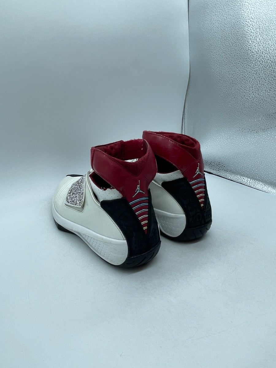 Air Jordan 20 OG 'White Varsity Red' 9.5 (Moderately Worn Pre-Owned) - Image 4