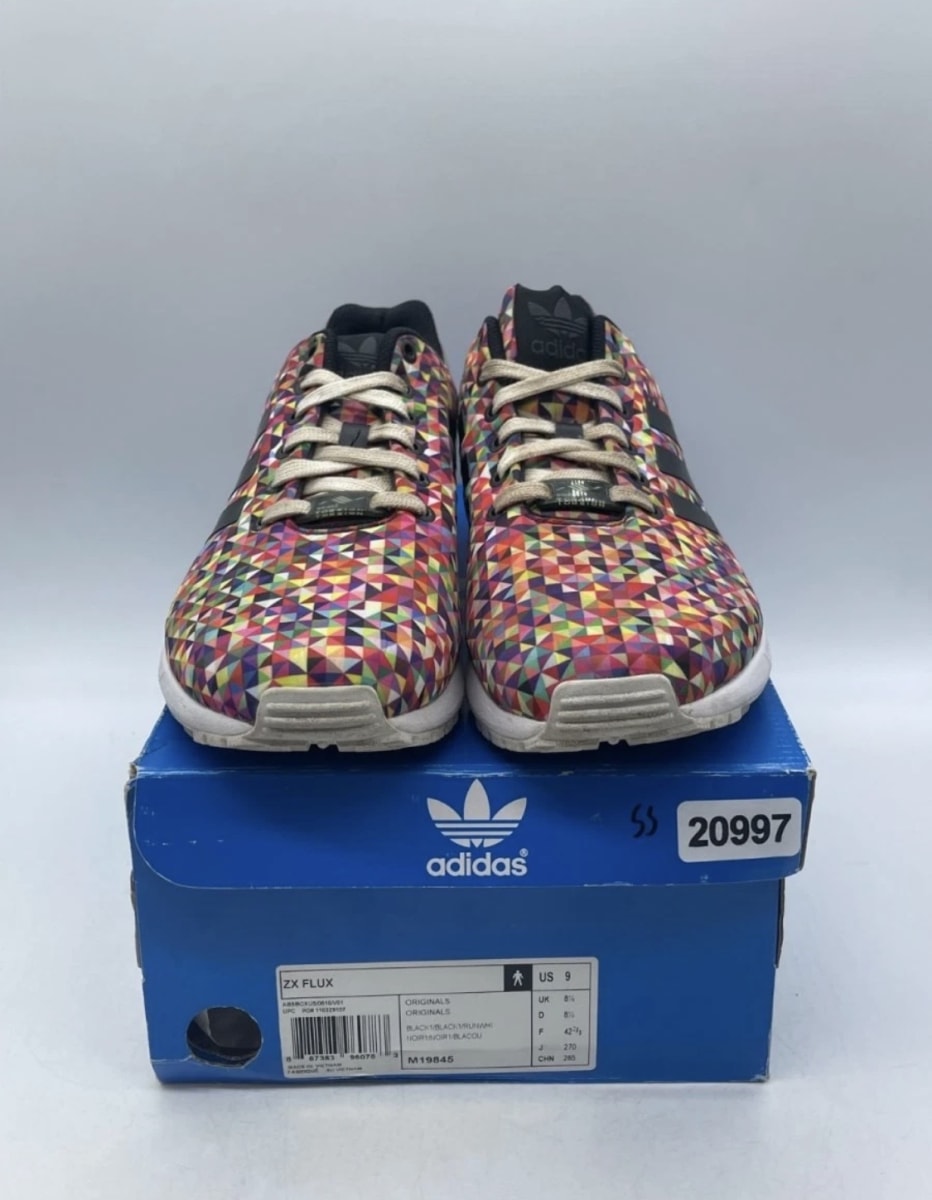 adidas ZX Flux 'Prism' 9 (Lightly Worn Pre-Owned)adidas - Image 2