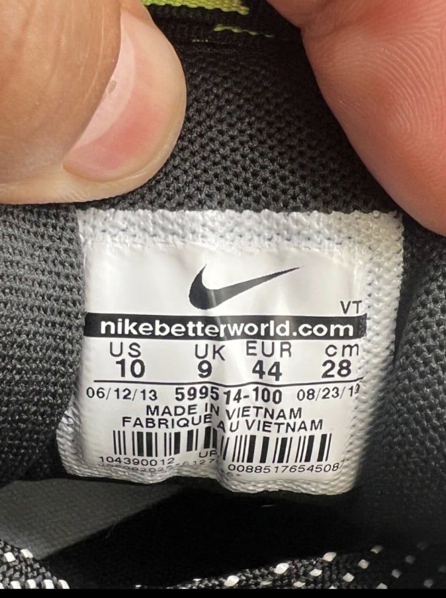 Nike Air Max 1 'Night Run' 10 (Moderately Worn Pre-Owned)Nike - Image 7