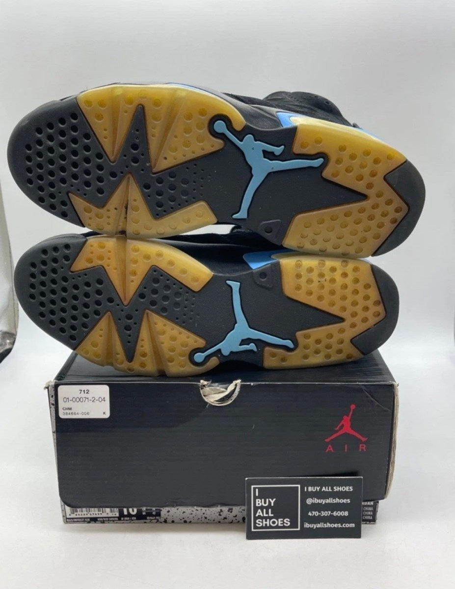 Jordan 6 Retro UNC 10 (Moderately Worn Pre-Owned)JordanBlack/University Blue - Image 7