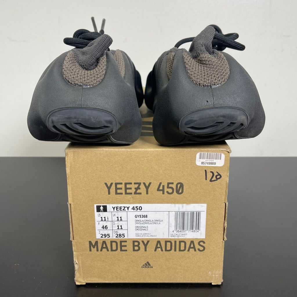 adidas Yeezy 450 Dark Slate 11.5 (Moderately Worn Pre-Owned)adidasDark Slate/Dark Slate - Image 4