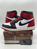 Jordan 1 Retro High OG Black Toe Reimagined 10.5 (Lightly Worn Pre-Owned) - Image 1