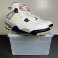 Jordan 4 Retro Golf White Cement (Size 10.5) - aux