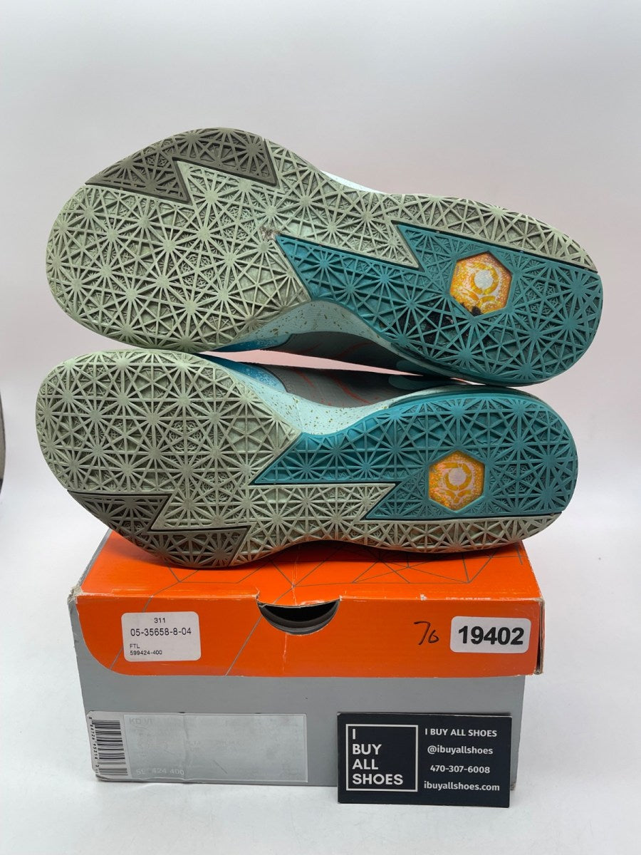 Nike KD 6 Maryland Blue Crab 8.5 (Moderately Worn Pre-Owned) - Image 7