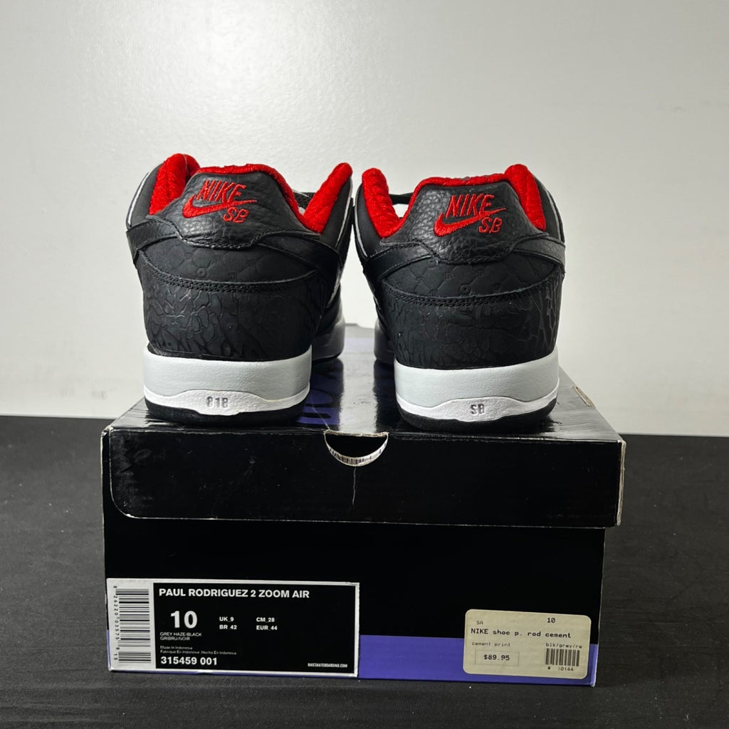 Nike Paul Rodriguez 2 Zoom Air Grey Haze/Black (Size 10) - Image 4