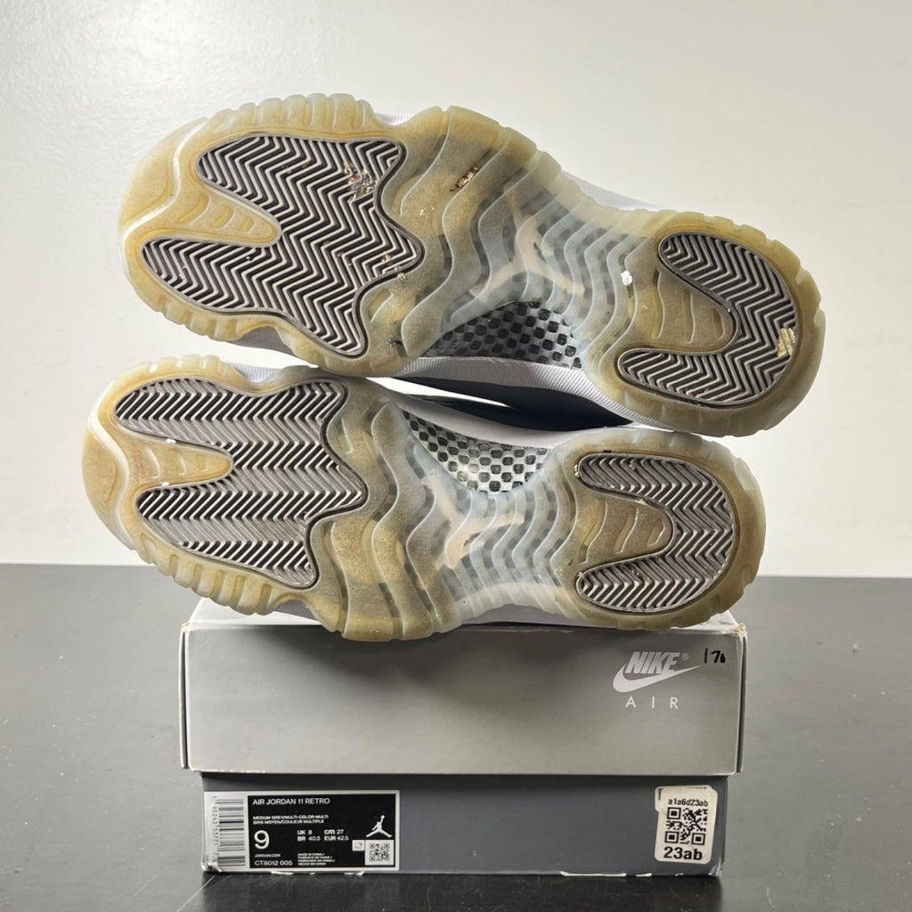 Jordan 11 Retro Cool Grey (2021) 9 (Lightly Worn Pre-Owned)JordanMedium Grey/Multi-Color/Multi-Color - Image 6