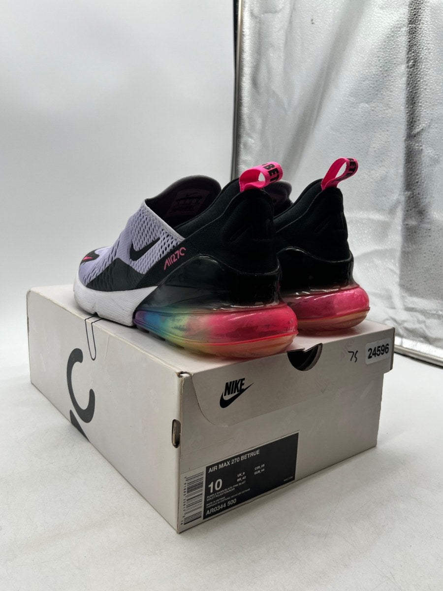 Nike Air Max 270 Betrue (2018) 10 (Lightly Worn Pre-Owned)NikePurple Dawn/Black-Pink Blast-Multi-Color - Image 6
