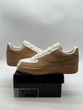 Nike Air Force 1 Low '07 PRM Sail Vachetta Tan Sail 11 (Lightly Worn Pre-Owned)NikeSail/Vachetta Tan-Sail - Image 1
