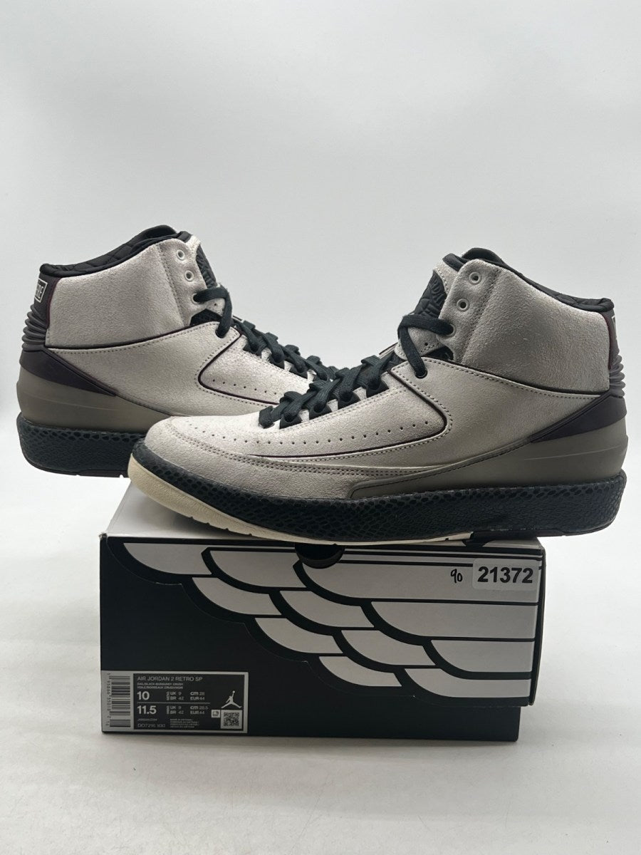 Jordan 2 Retro A Ma Maniére Airness 10 (Lightly Worn Pre-Owned) - Image 1