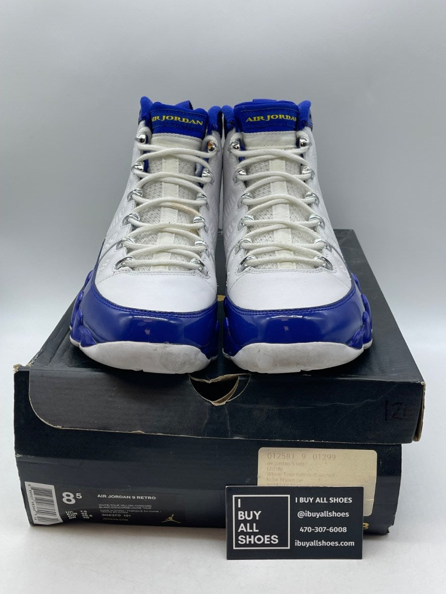 Jordan 9 Retro Kobe Bryant PE 8.5 (Moderately Worn Pre-Owned) - Image 2