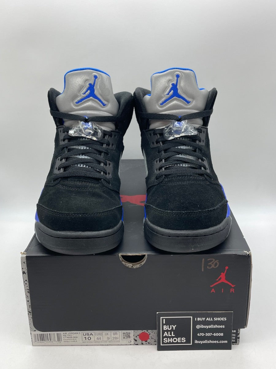Jordan 5 Retro Racer Blue 10 (Moderately Worn Pre-Owned) - Image 2