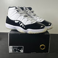 Jordan 11 Retro DMP Gratitude (2023) 11 (Lightly Worn Pre-Owned)JordanBlack/White/Metallic Gold - Image 1