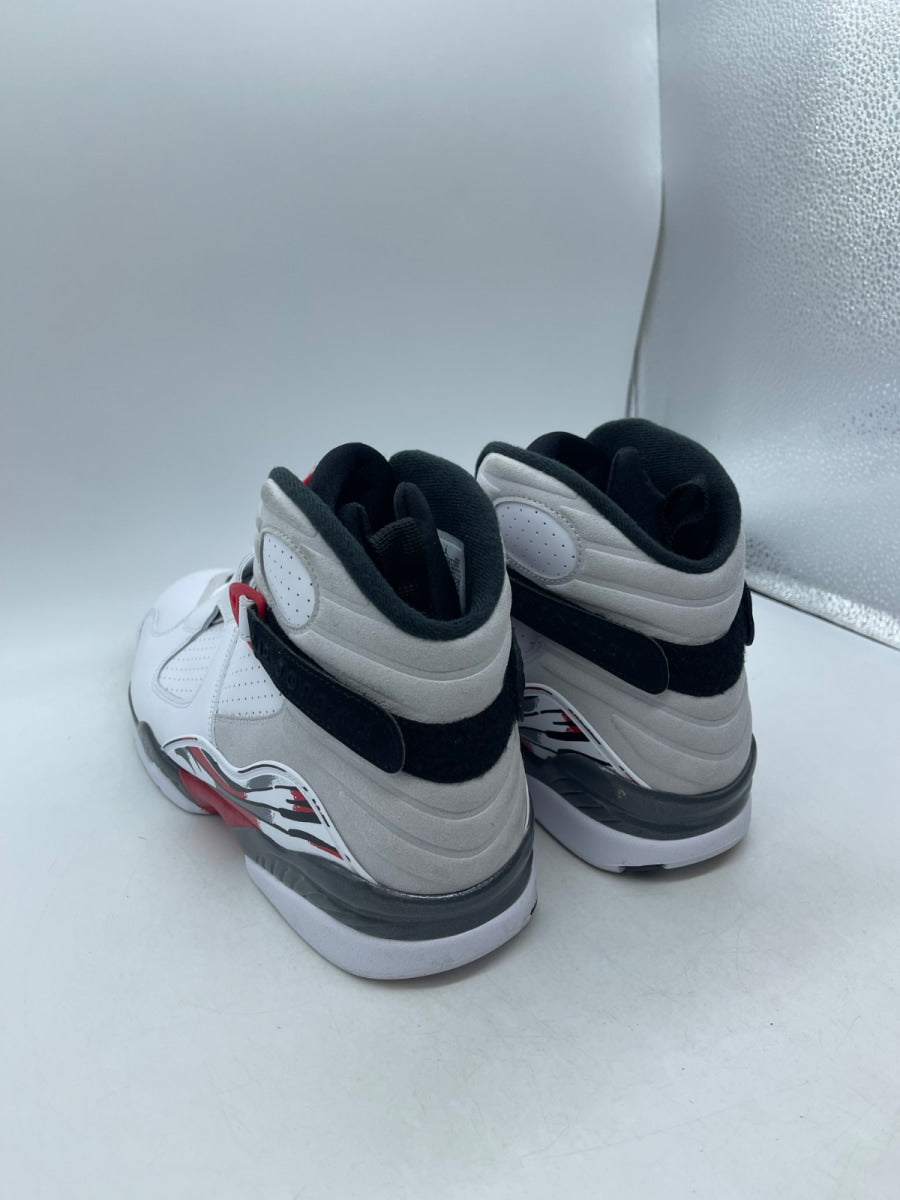 Jordan 8 Retro Alternate 14 (Moderately Worn Pre-Owned)JordanWhite/Gym Red-Black-Wolf Grey - Image 4