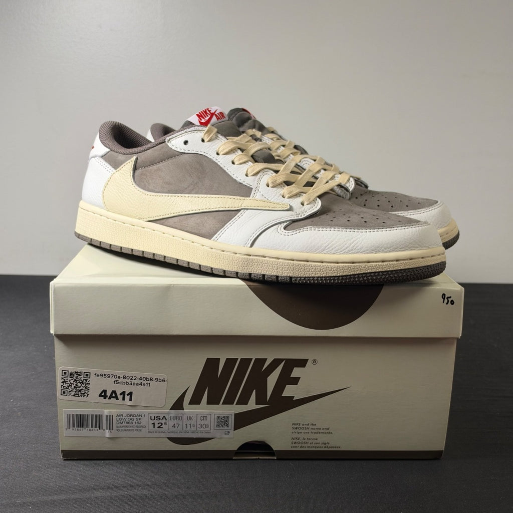 Jordan 1 Retro Low OG SP Travis Scott Reverse Mocha (Size 12.5) - Image 1