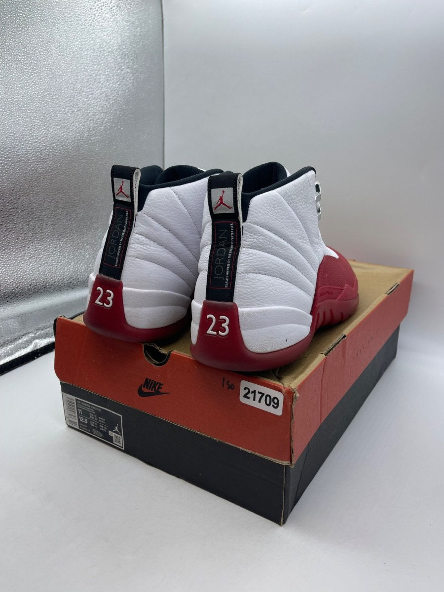 Jordan 12 Retro Cherry (2023) 11 (Moderately Worn Pre-Owned)JordanWhite/Black/Varsity Red - Image 5