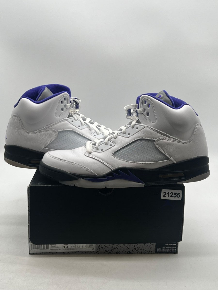 Jordan 5 Retro Dark Concord 13 (Lightly Worn Pre-Owned) - Image 1