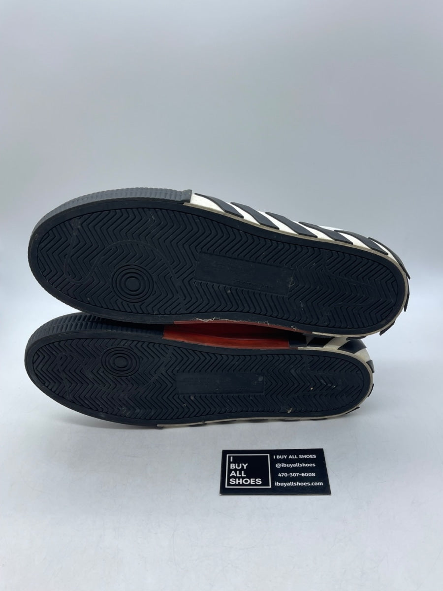 OFF-WHITE Vulcanized Low Canvas White Black 46 (Moderately Worn Pre-Owned) - Image 7