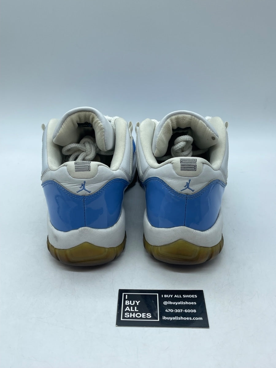 Jordan 11 Retro Low Columbia Blue (2001) 14 (Heavily Worn Pre-Owned) - Image 3