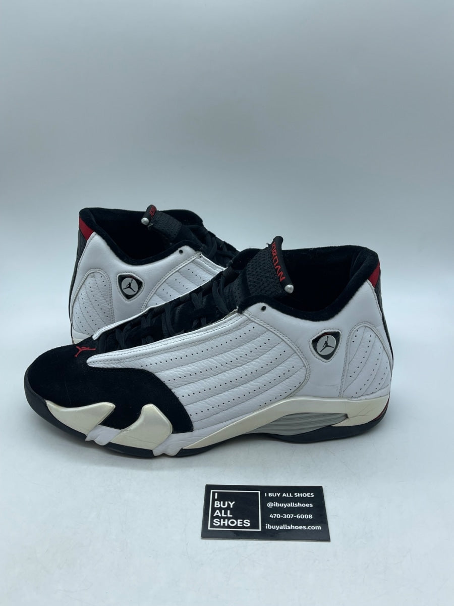 Air Jordan 14 Retro 'Black Toe' 2006 13 (Heavily Worn Pre-Owned) - Image 1