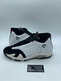 Air Jordan 14 Retro 'Black Toe' 2006 13 (Heavily Worn Pre-Owned) - Image 1