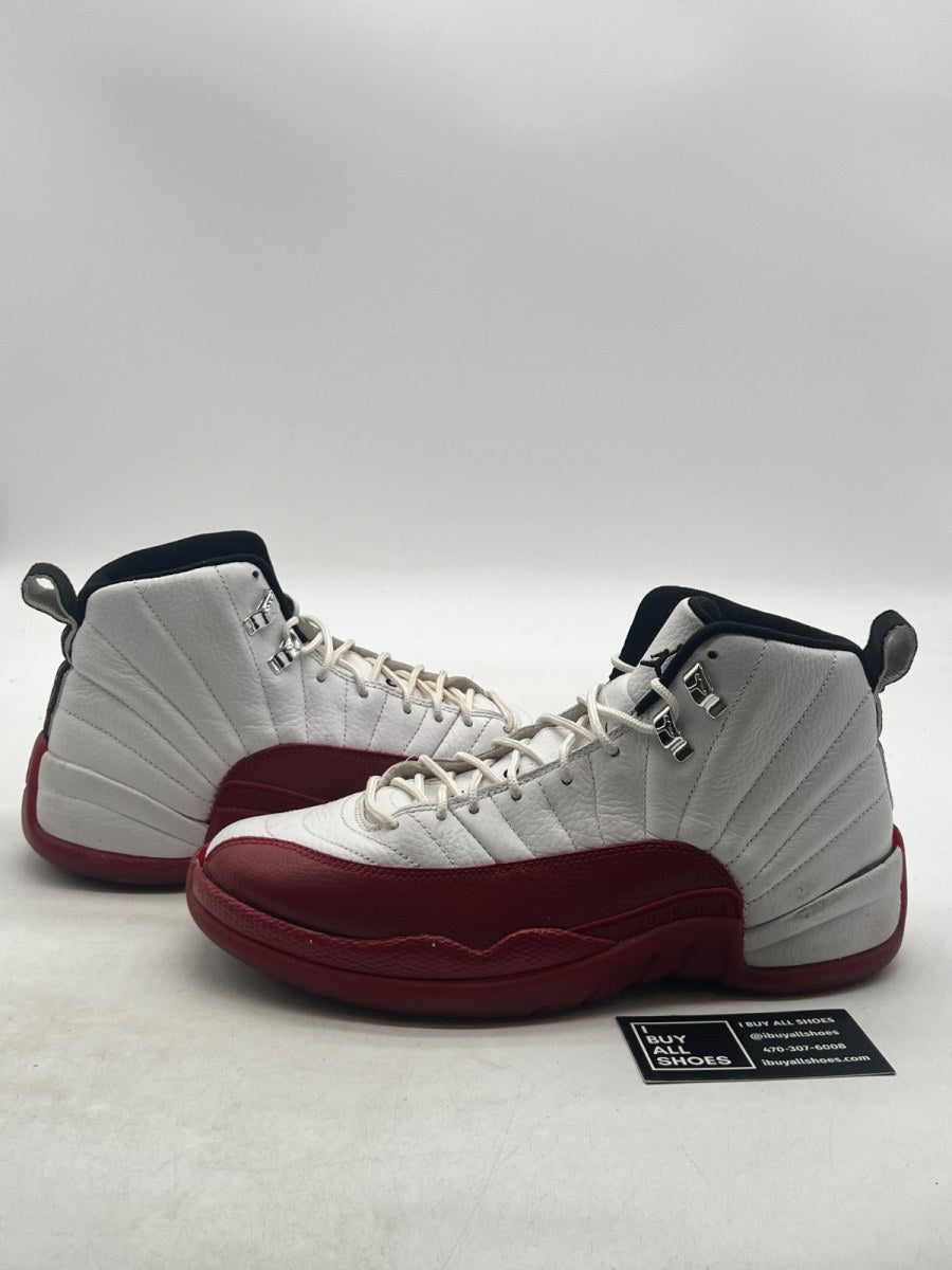 Jordan 12 Retro Cherry (2009) 8.5 (Heavily Worn Pre-Owned) - Image 1