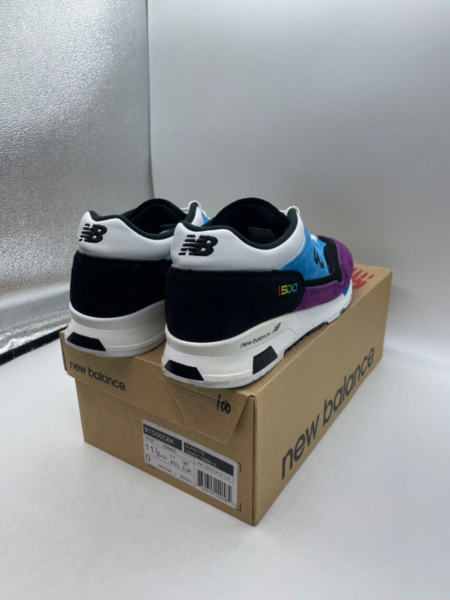 New Balance 1500 Color Prism White 11.5 (Moderately Worn Pre-Owned)New BalanceBlack/Blue-Purple - Image 5