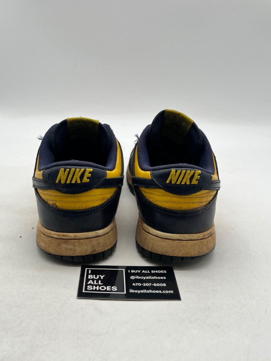 Nike Dunk Low Michigan (2021) 11.5 (Heavily Worn Pre-Owned) - Image 3