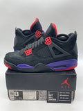Jordan 4 Retro Raptors Drake OVO (2019) 8 (Moderately Worn Pre-Owned) - Image 1