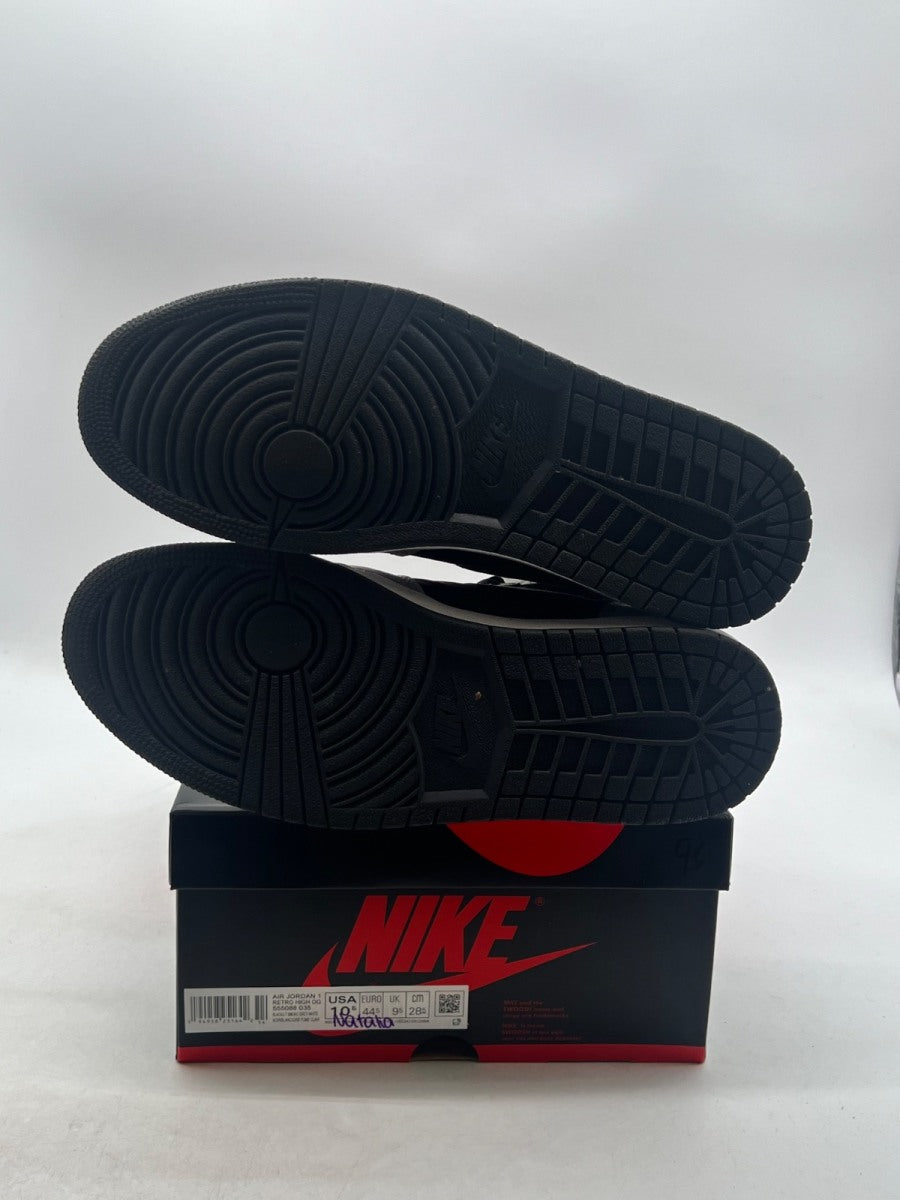 Jordan 1 Retro High Shadow 2.0 10.5 (Lightly Worn Pre-Owned)JordanBlack/White-Light Smoke Grey - Image 8