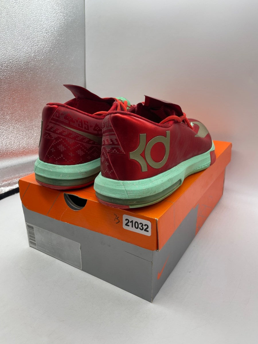 Nike KD 6 'Christmas' 12 (Moderately Worn Pre-Owned) - Image 5