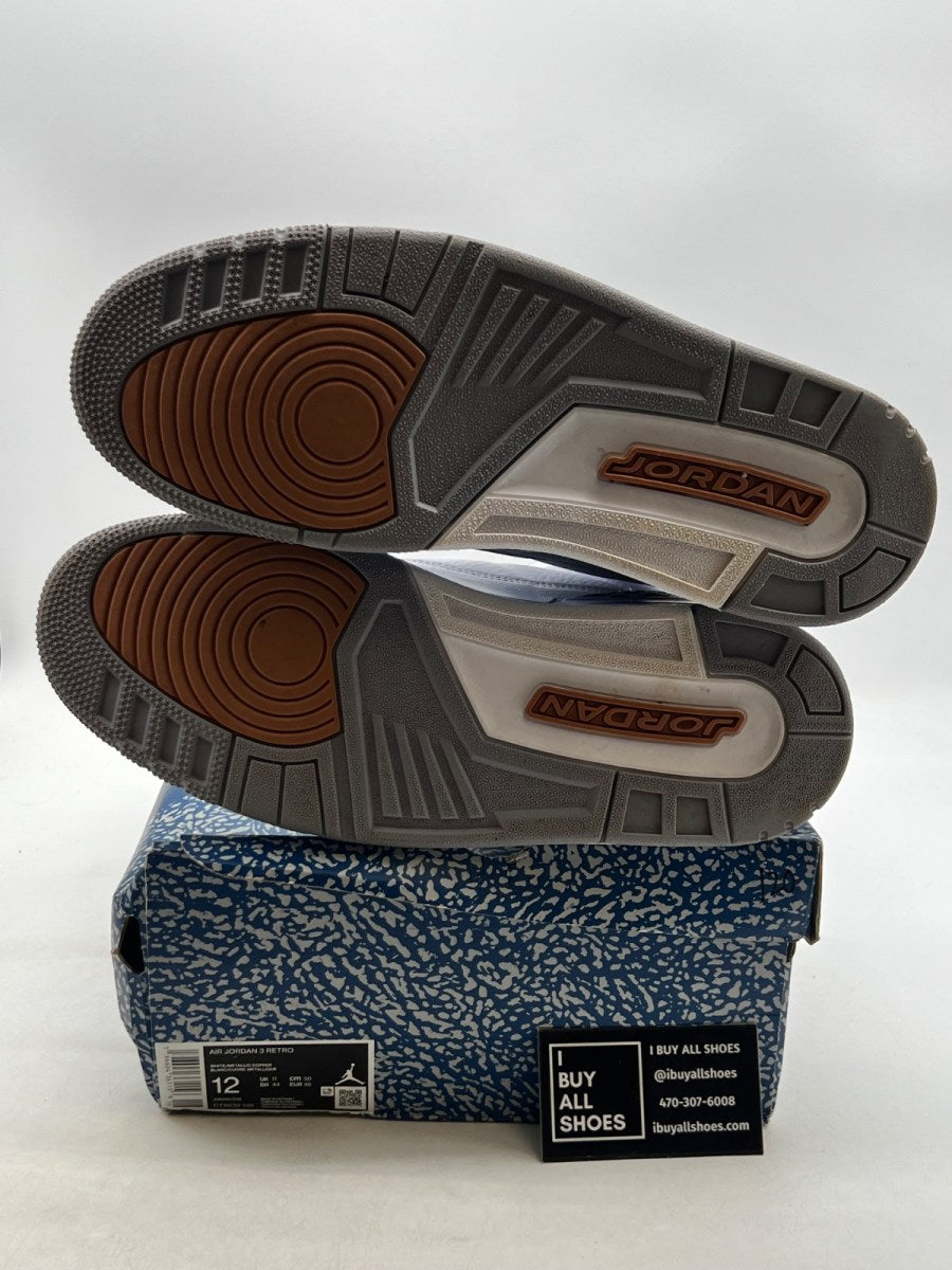 Jordan 3 Retro Wizards 12 (Moderately Worn Pre-Owned) - Image 8