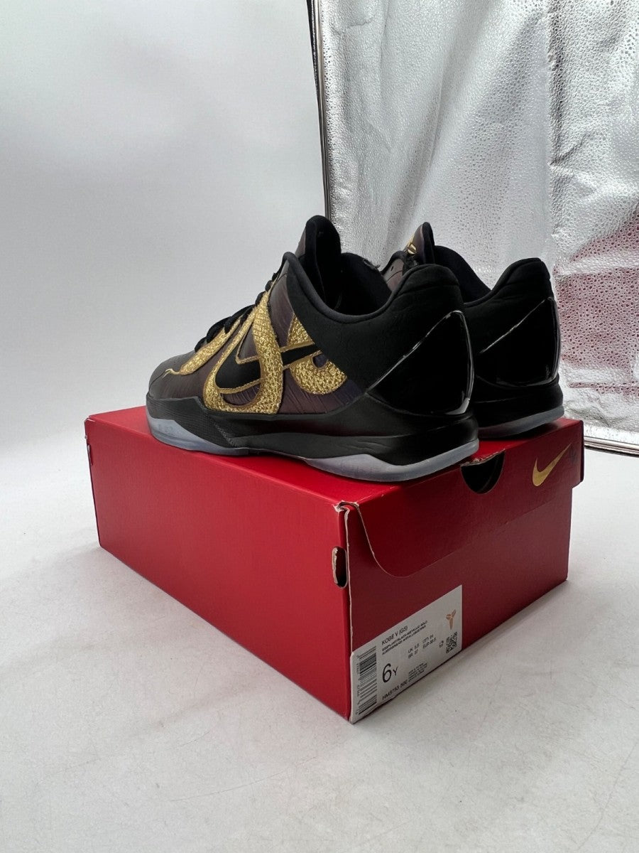 Nike Kobe 5 Year of the Mamba Eggplant (GS) 6Y (Lightly Worn Pre-Owned) - Image 6